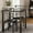 Black, variant on Maritcute Dining Table for 2, Small Table and Chairs Set of 2, Dinette Set for 2, Square Dinner Table Set, 3 Piece Kitchen & Dining Room Sets for Small Space