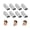 Gray, variant on 8 Pack CPAP Mask Strap Covers, Headgear Strap Cushions, Fits Most Full CPAP Headgear Strap to Reduce Red Marks