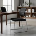 thumbnail image 4 of Set de 2 Sillas Confort Premium Asiento Acolchado Mesh Negro Oficina, Home Office Sala de estar  CB Design, 4 of 5