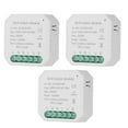 thumbnail image 1 of 3PCS Tuya MINI DIY One Way Smart Switch Small Body APP Remote Control WiFi Switch Timer Light Switch Compatible With Google Home/Nest & Alexa, 1 of 8