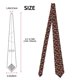 thumbnail image 2 of Balery Stars and Fox Cute Corbata Clásica de Seda para Hombre, Corbata Tejida Jacquard, Corbatas Formales para Negocios y Bodas, 2 of 7