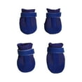thumbnail image 2 of Breathable Mesh Dog Boots with Adjustable Straps, Non-Slip Sole, Lightweight Protective Paw Shoes for Small Dogs, Set of 4 ,Blue M, 2 of 9