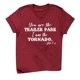 thumbnail image 2 of Xuyuer Women's Tshirt Women Funny Letter Print Short Sleeve Round Neck T Shirt Summer Vacation Tees Graphic Shirts Sayings Short Sleeve Vacation Casual Blouse Thankful Tee, 2 of 3
