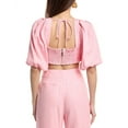 thumbnail image 2 of Ramy Brook womens  Kelsey Top, 4, Pink, 2 of 3
