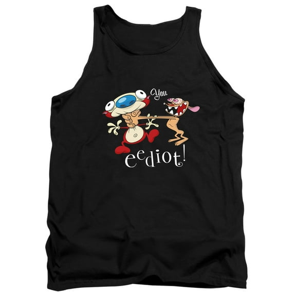 Ren And Stimpy You Eediot Unisex Adult Tank Top