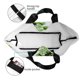 thumbnail image 4 of Balery Watercolor Green Leaves Bolsa Tote Estilo Estético con Cremalleras, Bolsa de Hombro, Bolsa de Compras Grande y Plegable, 4 of 8
