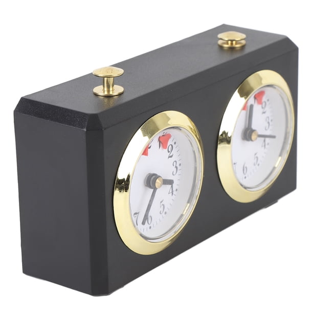 Reloj De Ajedrez Mecánico Reloj De Ajedrez Analógico Vintage Esferas Grandes Mecanismo De Cuerda Competiciones Weiqi