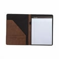 thumbnail image 7 of Two-Tone Padfolio with Spine Accent, 10.6w x 14.25h, Polyurethane, Tan/Brown | Bundle of 2 Each, 7 of 7
