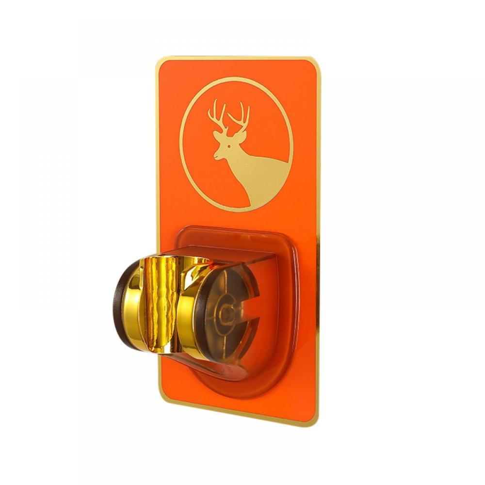 Shower Head Holder Adjustable Handheld Shower Wand Holder No Drilling Wall Mount Bracket