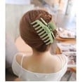 thumbnail image 4 of Paquete de 6 pinzas de garra grande de 4,33 pulgadas, pinzas de pelo mate gigantes para mujeres y niñas, pinzas de pelo de mandíbula grande de 6 colores, sujeción fuerte para cabello grueso Sailing Electrónica, 4 of 4