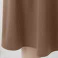 thumbnail image 5 of vigerkar Women's Basic Versatile Stretchy Flared Casual Midi Skater Skirt Brown, XXL, 5 of 5