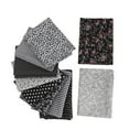 thumbnail image 3 of DIY Sewing Fabric Cloth, Prevent Pilling Printing Cotton Craft Fabric Soft Fade Resistant 10 Colors  For Doll Clothes For Adults, 3 of 8