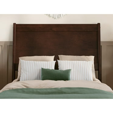 AFI, Casanova Twin Solid Wood Panel Headboard, Walnut