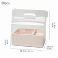 thumbnail image 5 of 20pcs Pink Gift Boxes With Handles - Perfect For Mother's Day, Valentine's, Christmas & Halloween - Ideal For Party Favors, Birthday Presents, Flowers & Cake Packaging, DIY Flower Arrangement S, 5 of 5