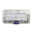 thumbnail image 3 of BTOER 200pcs Internal Tooth Lock Washer Quick Washer Plum Blossom Snap Ring Bearing Internal Tooth Locking Gasket Fasteners Hardware, 3 of 9