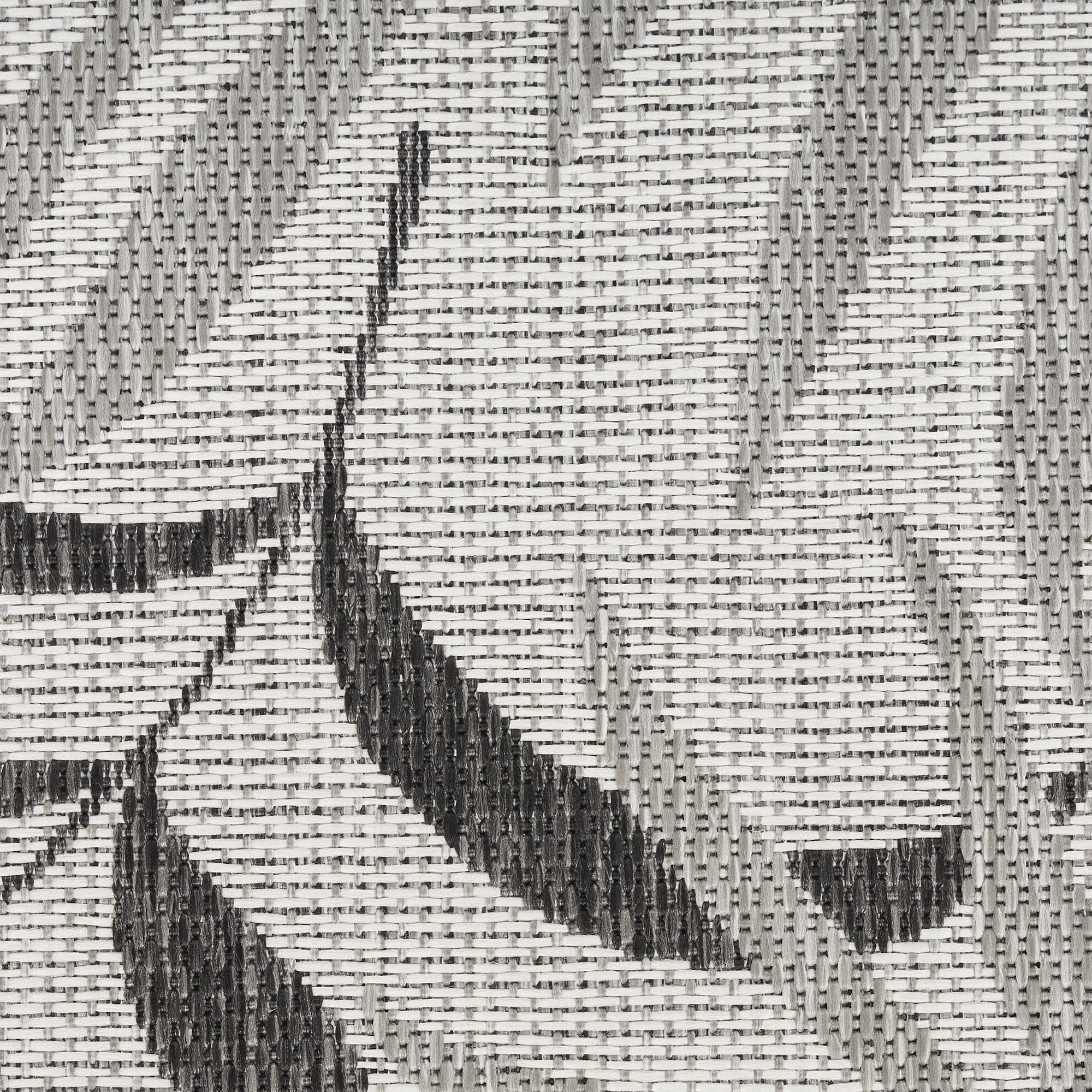 Nourison Garden Oasis 10' x 14' Grey Tropical Rug