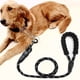 thumbnail image 4 of Correa para perros, correa para perros con asa acolchada suave, cables altamente reflectantes, cuerda de nailon para correa de 1,5 m, para perros pequeños, medianos y grandes (negro), 4 of 6