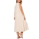 thumbnail image 3 of INSPIRE CHIC Vestidos de Verano para Mujeres Sin Mangas con Escote en V y Decoración de Botones, Vestido Maxi Flowy de Playa M Color Albaricoque, 3 of 6