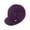 Purple, variant on Ltctricy Winter Hat with Brim for Women Elegant Warm Fleece Lined Knitted Beret Hat Plush Trendy Stretchy Hats