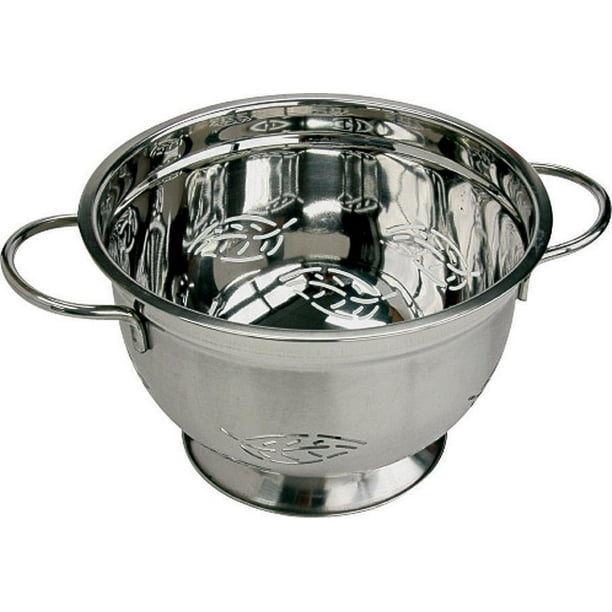 Chef Craft 5 Quart Stainless Steel Leaf Colander