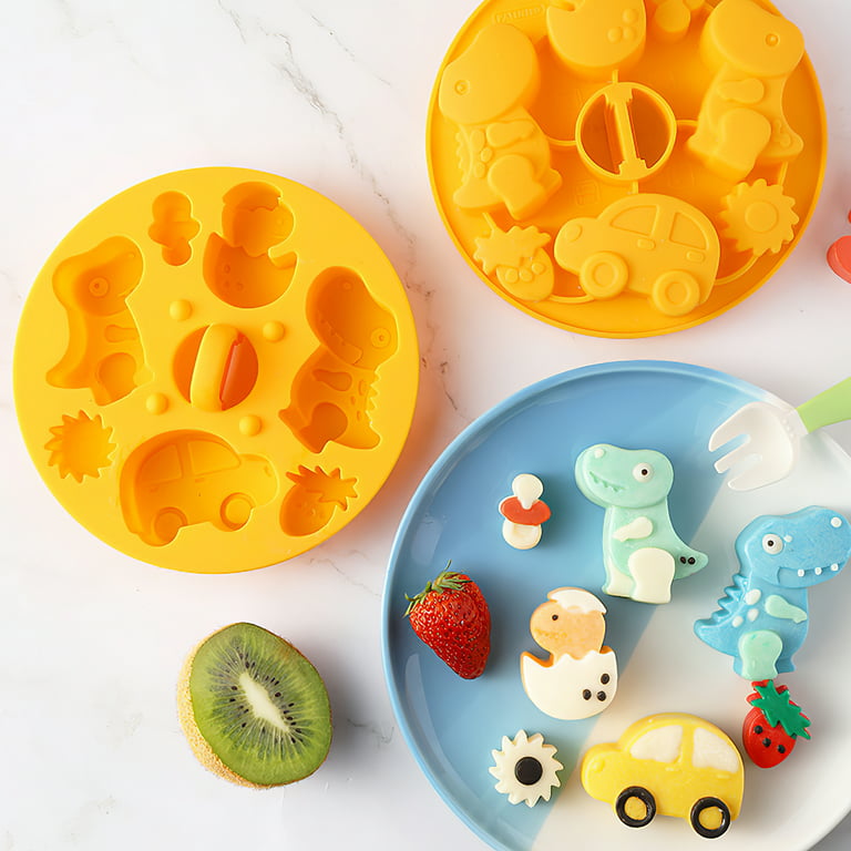 Durable Soft Baby Steamed Cake Complementary Food Mold, Baby Rice Cake  Cartoon Cake Tool Can Be Steamed, Silicone Baking Mold 