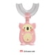 thumbnail image 4 of Toystoory Cepillo de Manual de silicona en forma de U para niños, boca entera, bebé de doble cara con boca dental, cabezal de cepillo Suministros de limpieza para el hogar rosado S Toystoory HA009121-01, 4 of 6