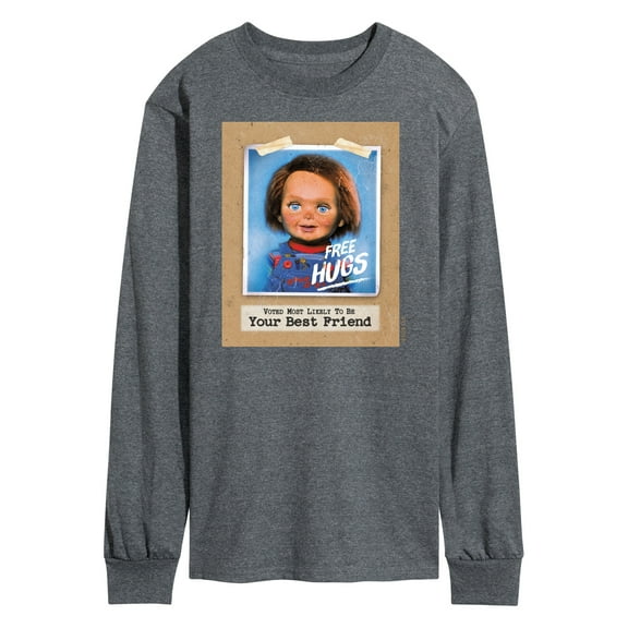 Chucky - Voted Most Likely Your Best Friend - Men's Long Sleeve T-Shirt