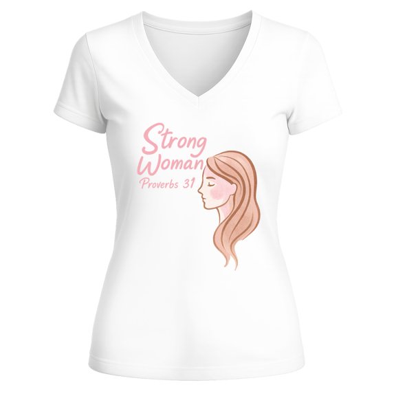 Fashion Strong Woman Proverbs 31 Christian Life T-shirt