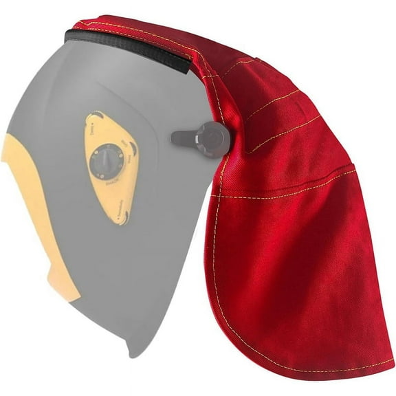 Welding Helmet Cover, Helmet Extended Cover,for Welding Helmets , Welder Hat Protective Caps for Women & Men B,1 x Welding Helmet Cover,Red