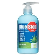 Blue Stop Max Massage Gel for Muscle and Joint Aches, 10 fl. oz.