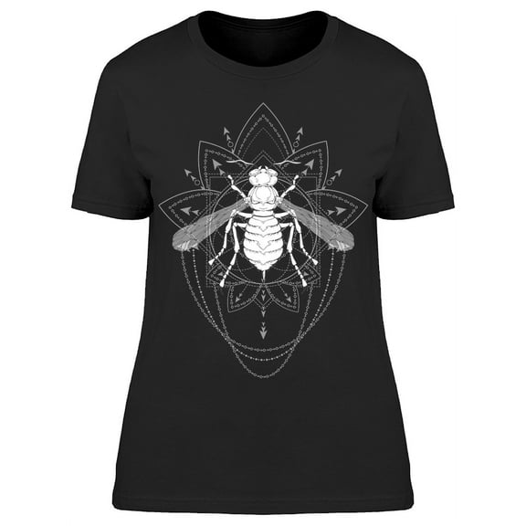 Hand Drawn Wasp T-Shirt Women -Image by Shutterstock, Female x-Large