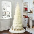 thumbnail image 5 of LuxenHome 6Ft Holiday Slim Artificial Pampas Grass Tree in Natural Ivory, 5 of 9