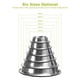 thumbnail image 1 of 2Pcs Practical Pet Feeding Bowls Dog & Cats Universal Non-Skid Stainless Steel Food Bowls, 1 of 5