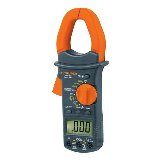 Multimetro Digital Ind. 600 V Gancho Truper 10404 Truper MUT-202