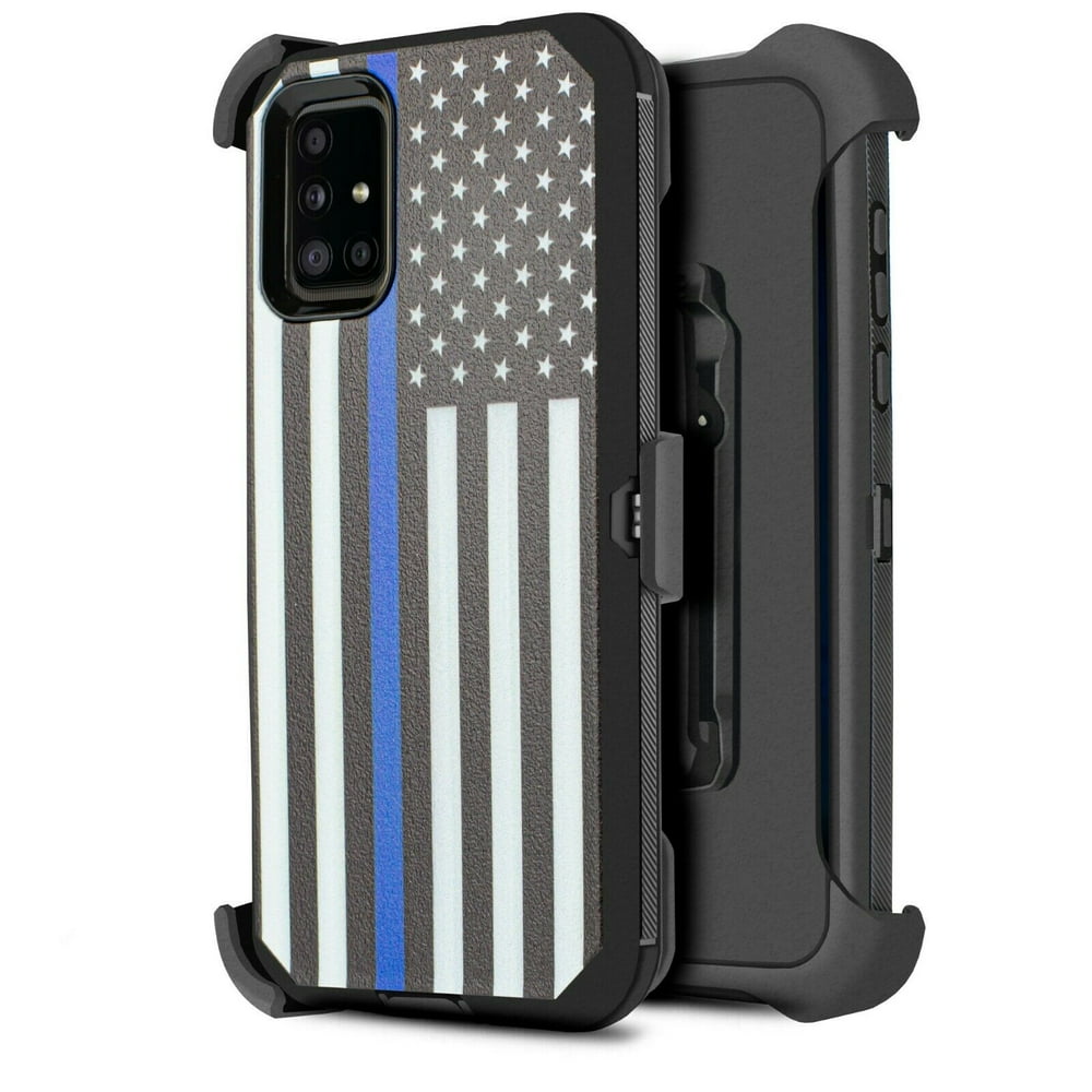 for Samsung Galaxy A51 Phone Case Dual Layer FullBody Rugged Clear