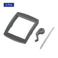 thumbnail image 3 of Unique Bargains Watch Strap Clasp Replacement Plastic Buckle for 20mm Width Watch Bands Grey 2 Pack, 3 of 5
