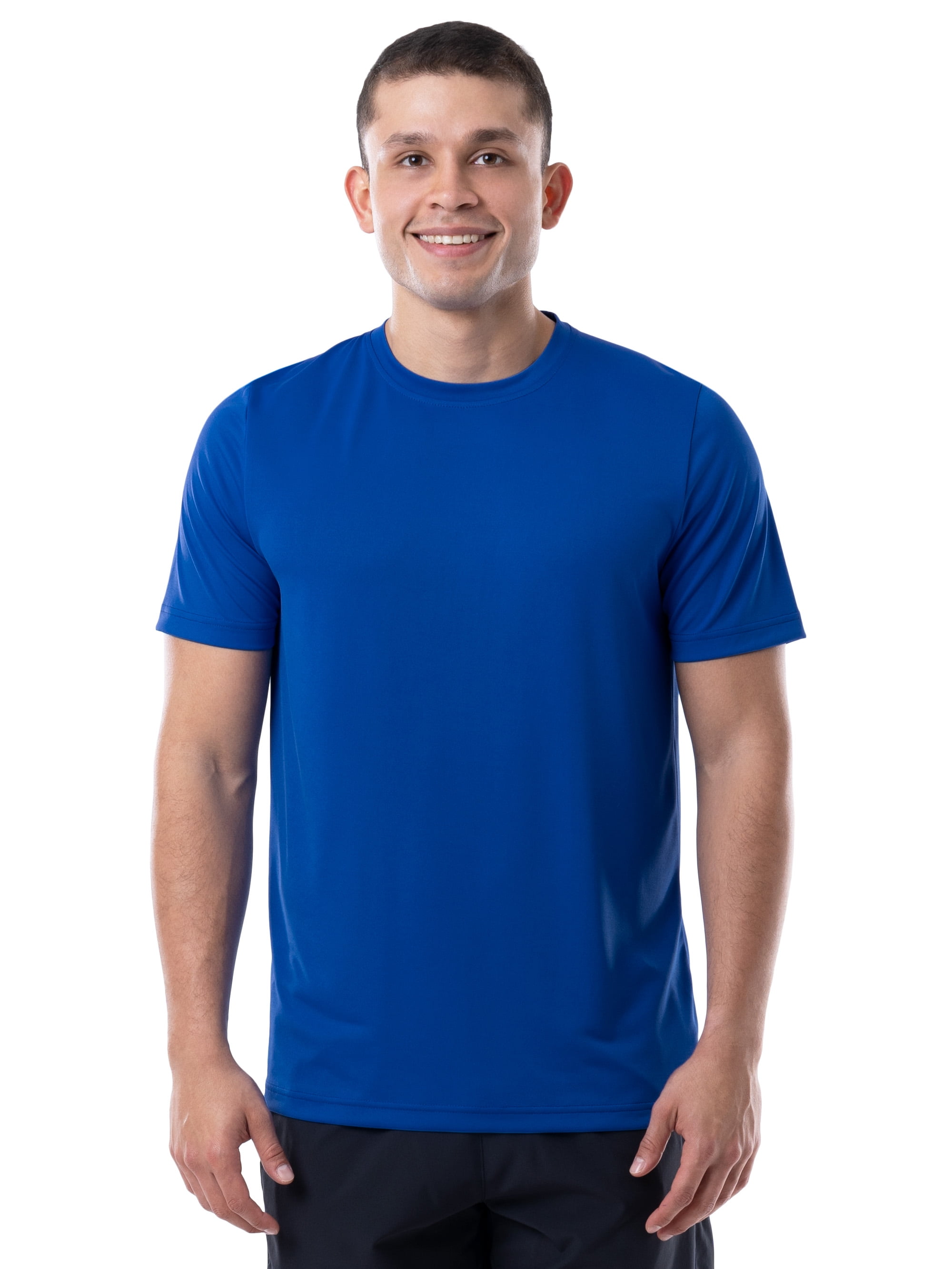 Athletic Works Men's Core Active Solid & Printed Jersey T-Shirt, Sizes S-3XL