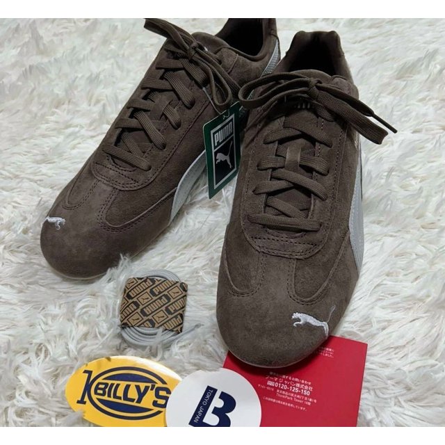 PU & MA Sneakers Shoes Speed ??Cat Sd Chocolate Billy's Brown Size Men's US11 NM