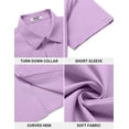 thumbnail image 5 of COOFANDY Short Sleeve Dress Shirt for Men Business Casual Button Down Shirt, 5 of 6