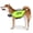Green, variant on Amztom Dog Life Jacket, Quick Release Buckles & Rescue Handle, Adjustable Breathable Dog Life Vest for Swimming (Green,S)