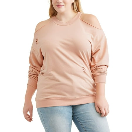 Poof Junior's Plus Long Sleeve Cold Shou