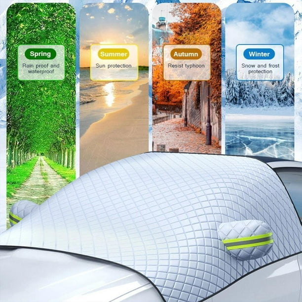 Magnetic Car Front Windscreen Cover Automobile Sunshade Windshield