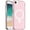 Pink, variant on For iPhone 17E / 16E / SE4 Sturdy Ultra [Magnetic Circle] Thick 3mm Transparent Hybrid - Clear