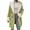 Green, variant on Women's Winter Warm Wool Double Jacket Cozy Casual Outerwear Windproof for Cold Weather