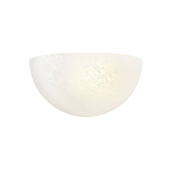581-WH Millennium Lighting Luneer - 1 Light Glass Wall Sconce-5 Inch Tall and 10 Inch Wide