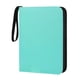 thumbnail image 1 of Organizador de carpetas con bolsillo para 400 tarjetas, duradero, con cremallera, fundas para contenedores de almacenamiento Verde, 1 of 9