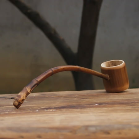 

jiaroswwei Water Ladle Natural Creative Special Long-handled Bailer Carbonized Water Bamboo Spoon for Home