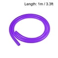 thumbnail image 3 of Uxcell Silicone Tubing, 9mm ID x 12mm OD 3.3ft Rubber Tube High Temp for Pump Transfer Purple, 3 of 3
