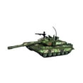 thumbnail image 2 of Modelo de tanque Vehículos s Partido de simulación Favor Battle Tank Tank Tank Tracked Crawler Chariot para niños Adultos Regalo de cumpleaños Verde, 2 of 8