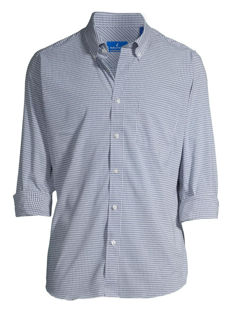 Nautica Performance Mens Dress Shirt - Walmart.com